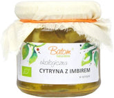 Citron au gingembre au sirop BIO 220 ml - BATOM